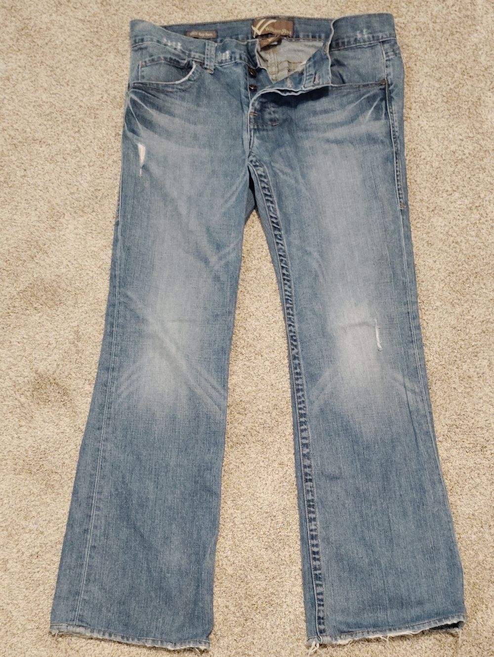 William Rast Light Blue Flared Jeans